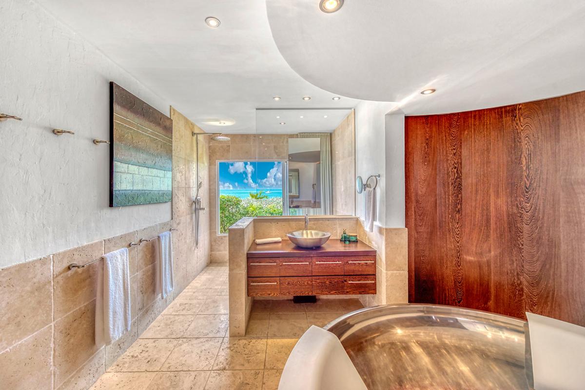 Unique Villa rental St Martin - The bathroom 2